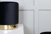 FURNLUX Hocker Benji Schwarz Und Gold 35cm / Hauptfarbe: Produktbild-Vorschau 3