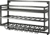 Kobolo stojan na víno MALBEC 80x25x55cm kovový - nábytok Náhľad obrázku produktu 4