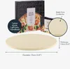 GOURMEO kamień do pizzy kordieryt okrągły - średnica 35cm - Podgląd zdjęcia produktu 7