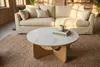 riess-ambiente Runder Couchtisch ENSO 80cm weiß natur Produktbild-Vorschau 3