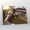 Bilder auf glas - Einteilig - Auto Retro Vintage - 100x70cm Produktbild-Vorschau 4