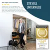 Bescomedical Leichtgewicht-Rollator Carbon - Bordeauxrot - Produktbild-Vorschau 6