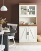 A dining room scene with a buffet cabinet and a dining table. Náhľad obrázku produktu