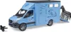 Bruder 02674 - Trasportatore di animali Mercedes Benz Anteprima dell’immagine prodotto 4