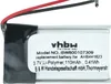 vhbw Akku kompatibel mit Sony SBH-20 MP3-Player Musik Produktbild-Vorschau 5