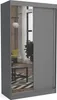 Kleiderschrank JOHN 120 ANTHRACITE, 120x60x215 cm – mit Produktbild-Vorschau 1
