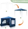 Faziango 3 x 3m Pavillon Wasserdicht Gartenzelt, Pavillons Produktbild-Vorschau 3