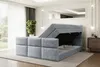 ALTDECOR Boxspringbett mit Fußteil, 2 Matratzen und Topper Produktbild-Vorschau 3