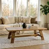 Couchtisch YOSU aus recyceltem Massivholz, Natur - Coffee Produktbild-Vorschau 2