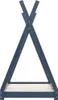 vidaXL Kinder-Bettgestell Grau Massivholz Kiefer 70 x 140 Produktbild-Vorschau 3
