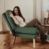 Idohome - Ausklappbarer Sessel mit Fußhocker LILA Produktbild-Vorschau 3
