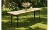 Biertafel BAVORD PREMIUM 220x50 cm – massief grenen 30 mm, Productafbeelding-voorbeeld 2