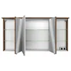 Spiegelschrank 142cm mit LED-Leuchte in Eiche Ribbeck Produktbild-Vorschau 2