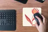 MuchoWow® Mauspad Mousepad Blumen - Pflanze - Rot - Pastell Produktbild-Vorschau 4