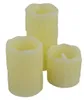 Echtwachs LED Kerzen 3 Stück Ø5 x 5,7,10cm creme inklusive Produktbild-Vorschau 2
