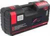 The image shows the packaging of a cordless pruning saw. Náhled obrázku produktu