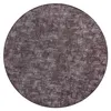 Teppich rund POZZOLANA braun 44 braun rund 100 cm Produktbild-Vorschau 2