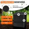 GARANTIA ECO-KING compostbak 600 L zwart Productafbeelding-voorbeeld 3