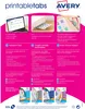 AVERY Onglets adh‚sifs personnalisables, A4, couleur Voir les images du produit 4