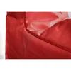 A close-up of a red beanbag chair. Produktbild-Vorschau