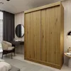 Masseno Schiebetürenschrank SOFIA 160 cm Kleiderschrank Produktbild-Vorschau 2