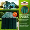 GARDEBRUK® 28x Tôles de bardage 110x46cm 14m² galvanisé Voir les images du produit 2