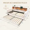 STILVORA Schlafsofa 90x190 mit Ausziehbett, Jugendbett mit Produktbild-Vorschau 7