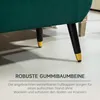 HOMCOM Panca imbottita con vano portaoggetti, braccioli in Anteprima dell’immagine prodotto 5