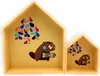 Kuniboo Kinderregal Set 2 teilig, Wandregal, Design:Biber Produktbild-Vorschau 2