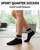 kurze Sportsocken Herren Damen Tennissocken Quarter mit Produktbild-Vorschau 2