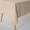 Tischdecke Leinenlook Basic Dot Pünktchen natur div. Größen Produktbild-Vorschau 1