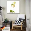 ARTland Leinwandbild Weinglas - Hugo Größe: 50x50 cm Produktbild-Vorschau 5