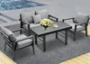 MEXO Gartenlounge-Set Gartenmöbel Set Aluminium Loungeset Produktbild-Vorschau 11