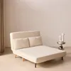 sweeek - 2-Sitzer Schlafsofa mit Bouclé-Bezug - Creme Produktbild-Vorschau 5