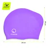 TSUNAMI Silikon Schwimmkappe, Pool Training, unisex, lange Produktbild-Vorschau 3