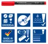 STAEDTLER® 313 WP4 Folienstift Lumocolor perm.S 4 ST Vista previa de la imagen del producto 10
