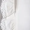 HOMLA MOISES ecru Baumwollbettwäsche mit Spitze 220x200 + Produktbild-Vorschau 5