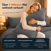 Komfortec Premium Kissenbezug 40x80 cm – 2er Set – Produktbild-Vorschau 2