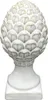 Dekofigur Keramik Mave Hytte 7,5x7,5x15,9 cm Weiß 1 Stück Produktbild-Vorschau 2