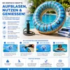 Opblaasbare donut-zwemring, diameter 120 cm – Zwemring voor Productafbeelding-voorbeeld 10