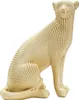 Mauro Ferretti Skulptur Leopard 23x15,5x29 cm gold Produktbild-Vorschau 1