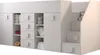 Etagenbett für Kinder Toledo 3 Stockbett mit Treppe, Produktbild-Vorschau 1