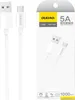 Dudao L4ST USB-A/USB-C kábel 1m - Biela KP32934 Náhľad obrázku produktu 3