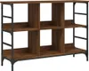 vidaXL Příborník hnědý dubový vzhled 102x32x73,5 cm Náhled obrázku produktu 2