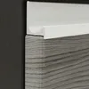 Waschbeckenschrank 60cm in Eiche rauchsilber APIA-03 mit 1 Produktbild-Vorschau 3