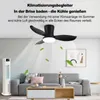 50W 3 Flügeln Deckenventilator mit Beleuchtung, LED Produktbild-Vorschau 7