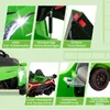 COSTWAY Auto elettrica Lamborghini, veicolo per bambini con Anteprima dell’immagine prodotto 8