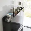 Yamazaki Gewürzregal Küchenregal Metall schwarz 50x36x12cm Produktbild-Vorschau 14
