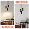 ZMH Hanglamp Modern Rond, 3-lichts, Hanglamp, Pendellamp, Productafbeelding-voorbeeld 11
