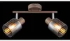 GLOBO Illuminazione Faretto WALTON LWH 26x8x15 cm marrone Anteprima dell’immagine prodotto 7
